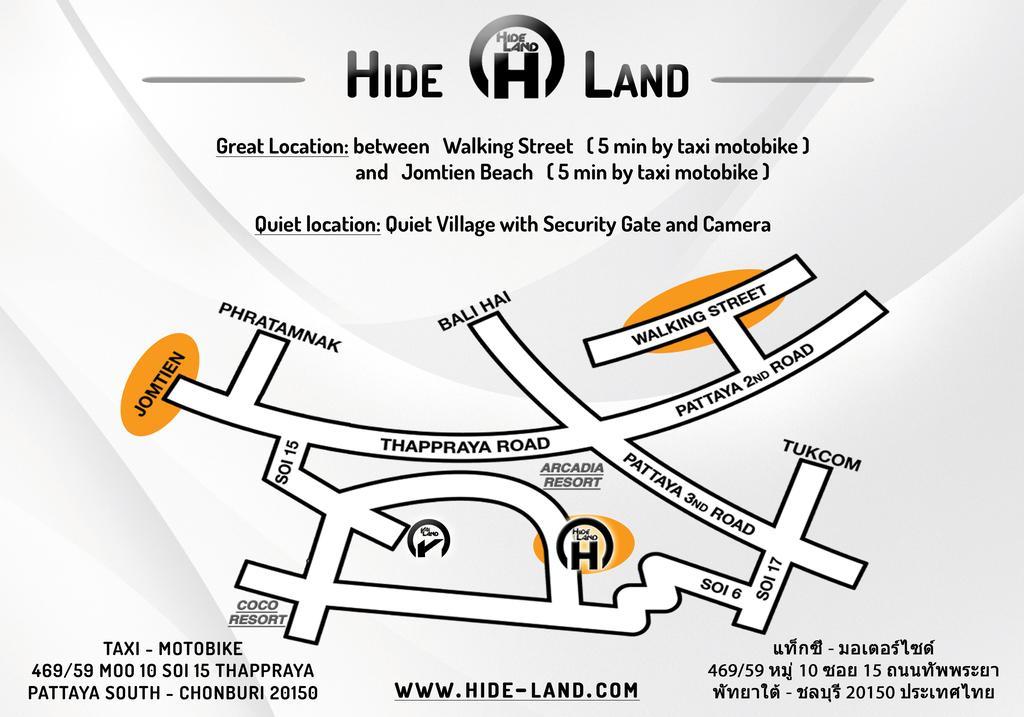 Hideland - The Luxury Tropical Villa Pattaya Exteriör bild